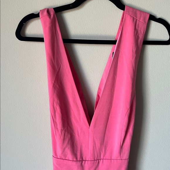 Mustard Seed Candy Pink Jumpsuit - Picture 2 of 6